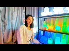 リチャージ可能な LED キューブライト パーティやクラブに完璧な追加 LED 光源