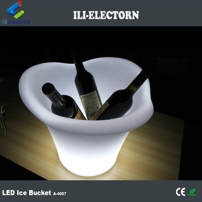 再充電可能な led led プラスチック製の氷のバケツ 防水 ワイヤレス ポータブル パーティー用