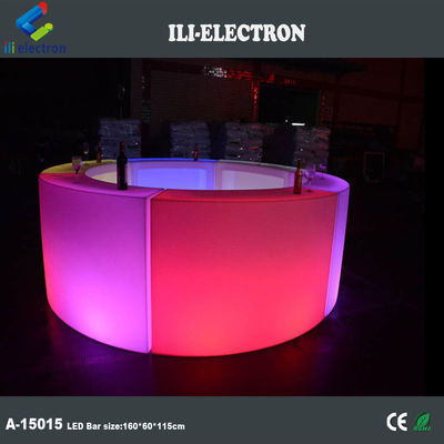 照明 携帯型 LEDバーカウンター 軽量 移動型 耐久性 イベント用 防水