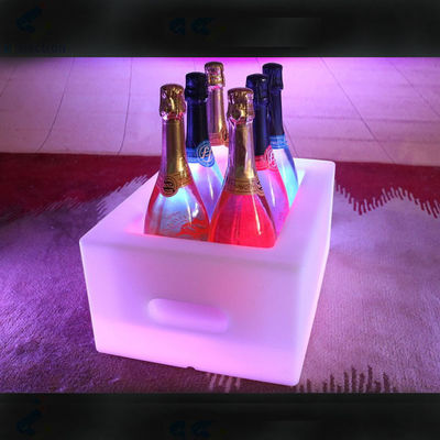 16色 変化する PE プラスチック LED アイス バケツ IP65 防水 ビール シャンパン