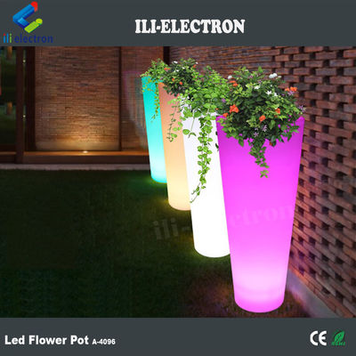 リモコンで色を変えるLED花器