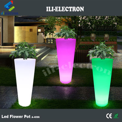 リモコンで色を変えるLED花器