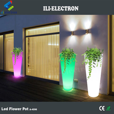 リモコンで色を変えるLED花器