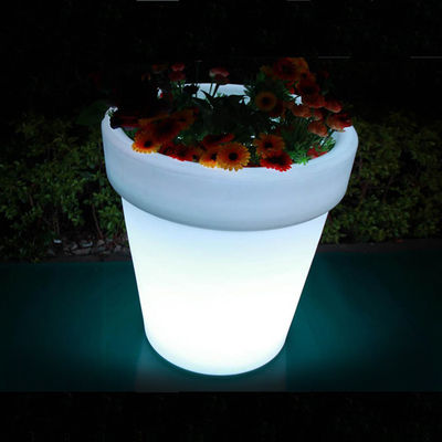 色を変化させるリチャージ可能なLED花瓶プランタータッチコントロール