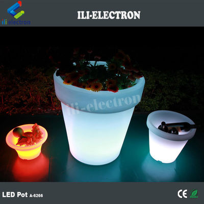 色を変化させるリチャージ可能なLED花瓶プランタータッチコントロール