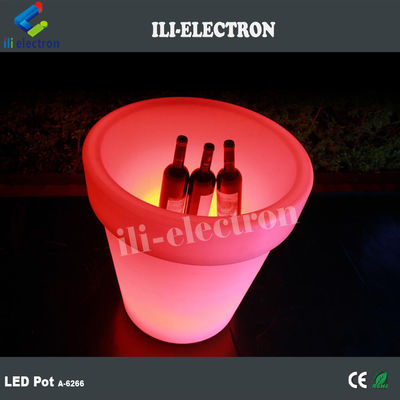 色を変化させるリチャージ可能なLED花瓶プランタータッチコントロール