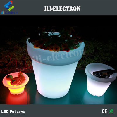 色を変化させるリチャージ可能なLED花瓶プランタータッチコントロール