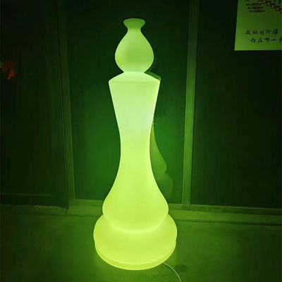 再充電可能なプラスチック LED チェス形庭灯 AC 85-265V