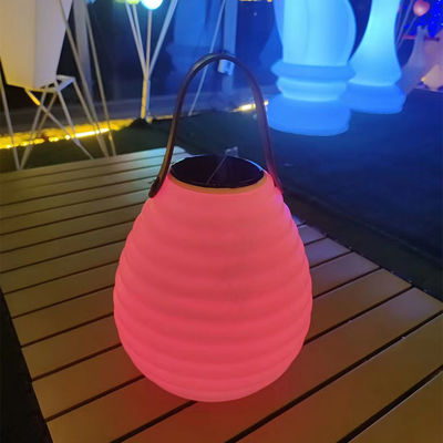 水滴形ポータブルLEDランタン 3500K 庭室外用