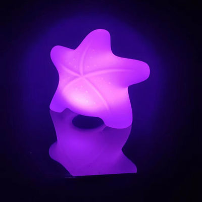 リチャージ可能 LED ガーデンホーム 海星飾り灯