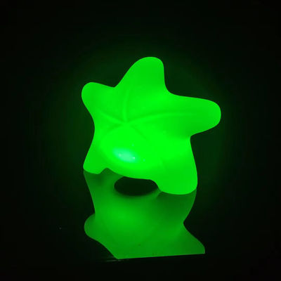 リチャージ可能 LED ガーデンホーム 海星飾り灯
