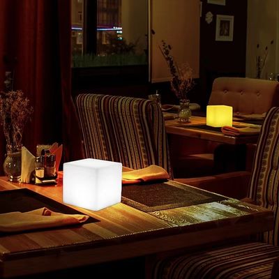 RGB 変色 屋外 LED キューブ ライト USB 充電 リモコンで制御