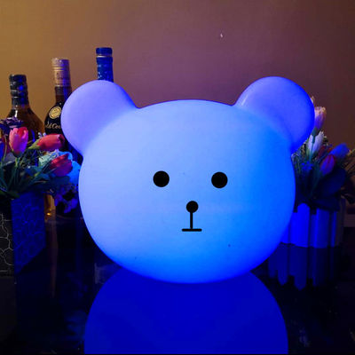 工場 ホットセール 熊 形 色彩豊かな LED ナイトライト