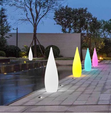 プラスチック 輝き灯 LED 床ランプ 屋外庭園パーティの飾り付け