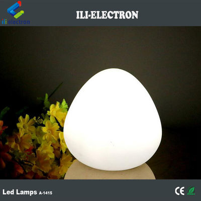 色彩豊かな卵形 夜光 LEDランプ 遠隔制御付き無線