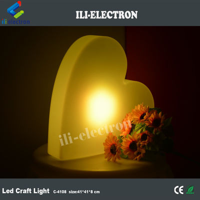 プラスチックのプール ライト,LED ハートライト 色の変わる 充電可能