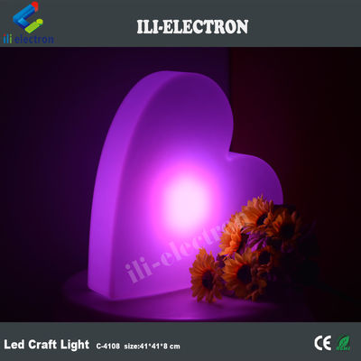 プラスチックのプール ライト,LED ハートライト 色の変わる 充電可能