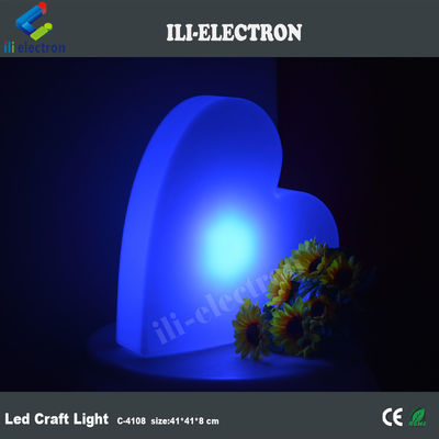 プラスチックのプール ライト,LED ハートライト 色の変わる 充電可能