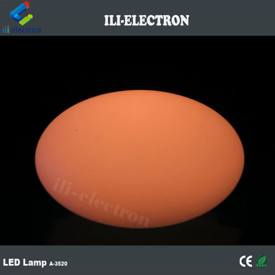 卵状のプラスチック製のLED球体ランプ