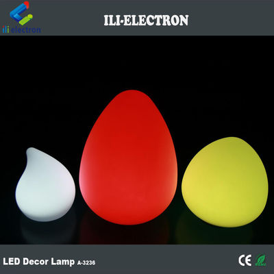 プラスチック式 卵型 屋外用 LED ライト 4400mah ウォータードロップスタイル