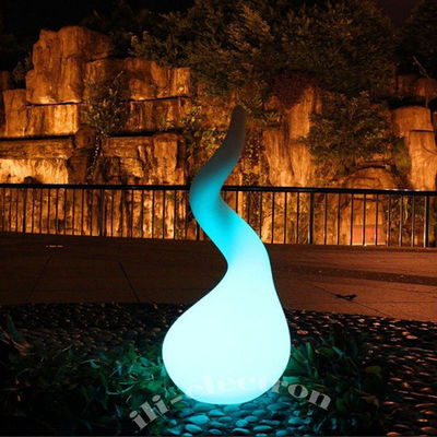 16色を変えるプラスチック製の LED グラウンドランプ