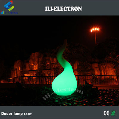 16色を変えるプラスチック製の LED グラウンドランプ
