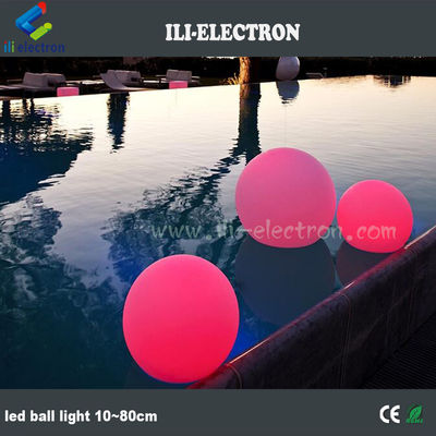 PE プラスチックの再充電可能なLED浮遊ボール