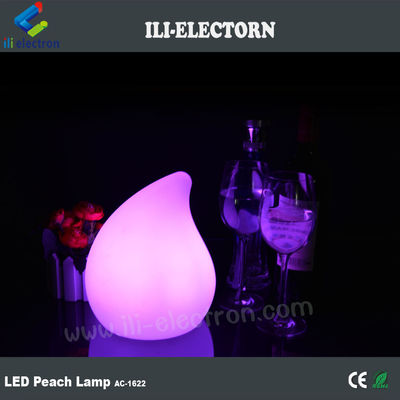 パーティの装飾 多彩のプラスチック製のLEDクラフトの桃のランプ