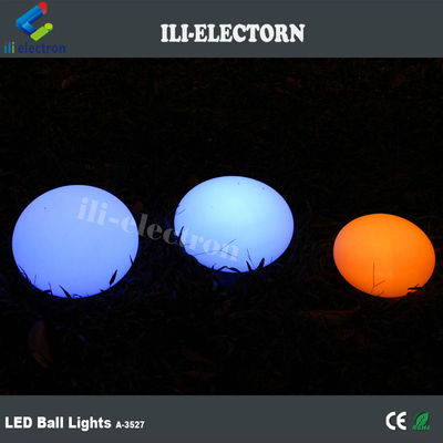 屋外用プラスチック防水照明式LEDボール2025,30,35,40,5060cm