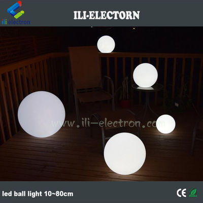 屋外用プラスチック防水照明式LEDボール2025,30,35,40,5060cm