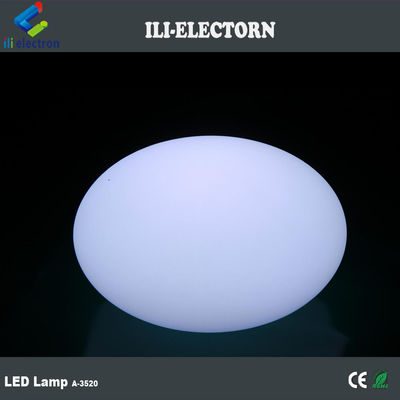 輝く 素晴らしい プラスチック リチャージ可能な LED 円形 飾り付けボールバー家具