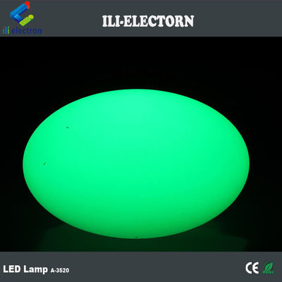 輝く 素晴らしい プラスチック リチャージ可能な LED 円形 飾り付けボールバー家具