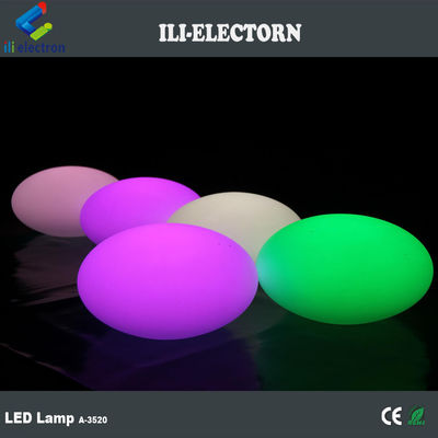 輝く 素晴らしい プラスチック リチャージ可能な LED 円形 飾り付けボールバー家具