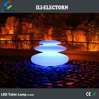 リモコン 多色 led プラスチック式岩形テーブルランプ 販売