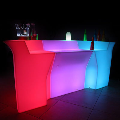 LEDプラスチックバーカウンター/色を変えるLED大バーカウンター販売