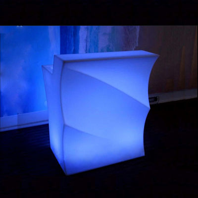 リチャージ可能なプラスチック製の携帯式LEDバーテーブル