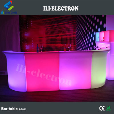 光るコクテルテーブル/光るモバイルコクテルバーカウンター/LED携帯コクテルバー