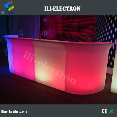 光るコクテルテーブル/光るモバイルコクテルバーカウンター/LED携帯コクテルバー