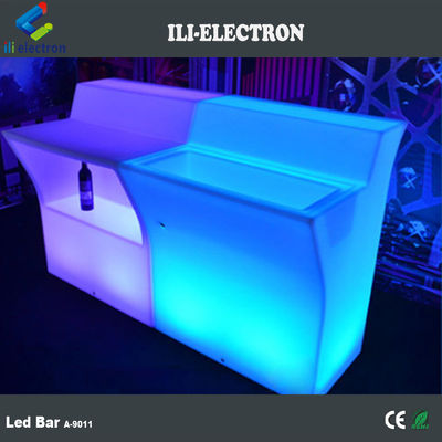 光るコクテルテーブル/光るモバイルコクテルバーカウンター/LED携帯コクテルバー