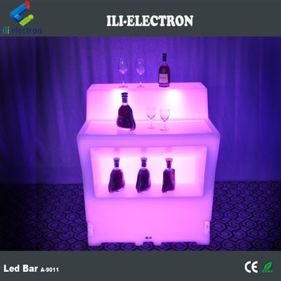 光るコクテルテーブル/光るモバイルコクテルバーカウンター/LED携帯コクテルバー