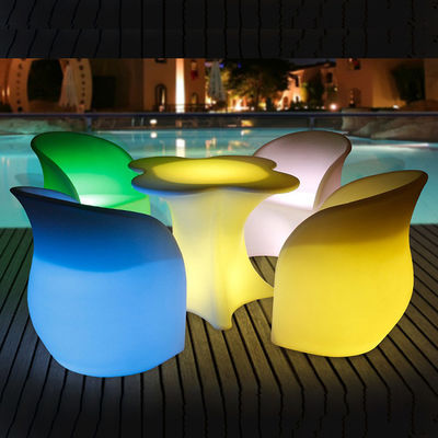 LEDライト家具 LED花園家具セット