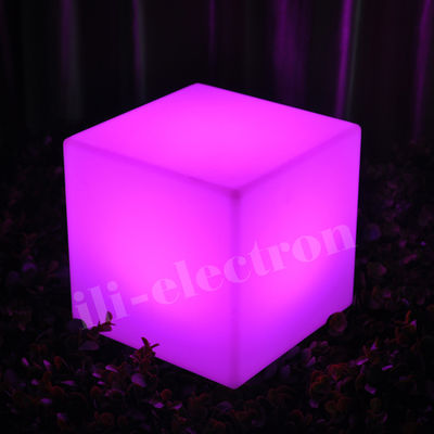 PE プラスチック 変色 照明 固体 LED 輝き キューブ