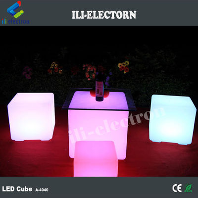 PE プラスチック 変色 照明 固体 LED 輝き キューブ