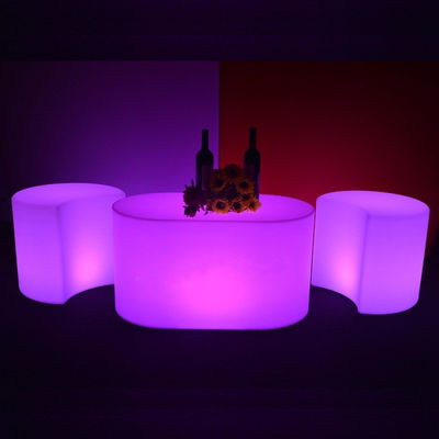 商業用LED 輝く家具 ストール PE バー用プラスチック材料