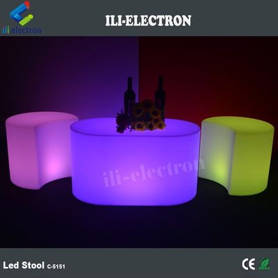 商業用LED 輝く家具 ストール PE バー用プラスチック材料