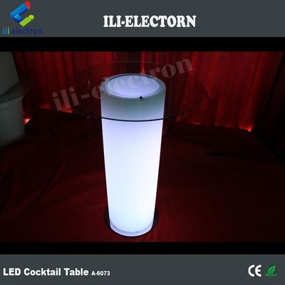 プラスチック ライトアップされたLEDアイスバケツ テーブル グラス クラブ用