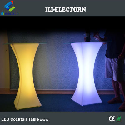ホットセール モダンパーティ イベントとバー 既成 リモート 色の変更 装飾 LED 広形 コクテルテーブル