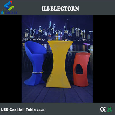 ホットセール モダンパーティ イベントとバー 既成 リモート 色の変更 装飾 LED 広形 コクテルテーブル