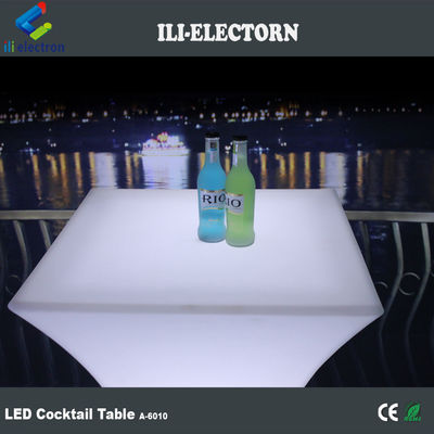 ホットセール モダンパーティ イベントとバー 既成 リモート 色の変更 装飾 LED 広形 コクテルテーブル