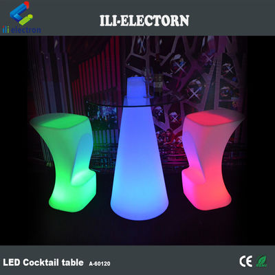 高頂RGBライトバー家具 LEDコクテルテーブル